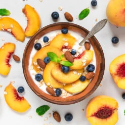 June Gold Peach Tree -Fast Growing Trees June Gold peaches 3